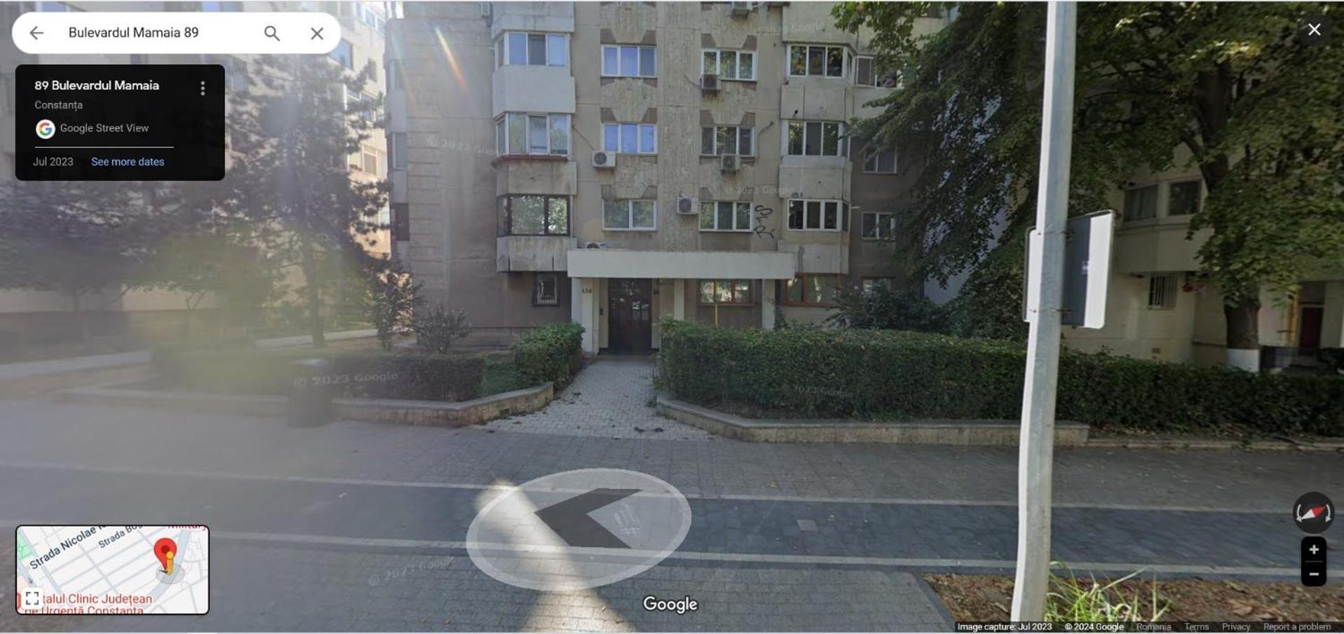 Apartment Central Constanţa Eksteriør bilde